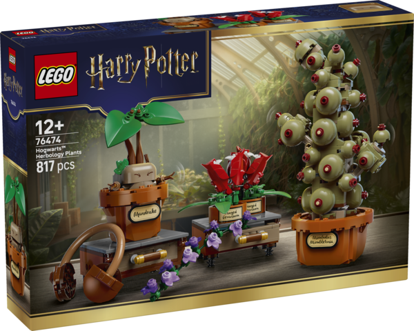 LEGO Harry Potter Hogwarts Herbology Plants 76474