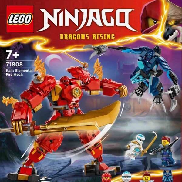 LEGO NINJAGO Kai's Elemental Fire Mech 71808