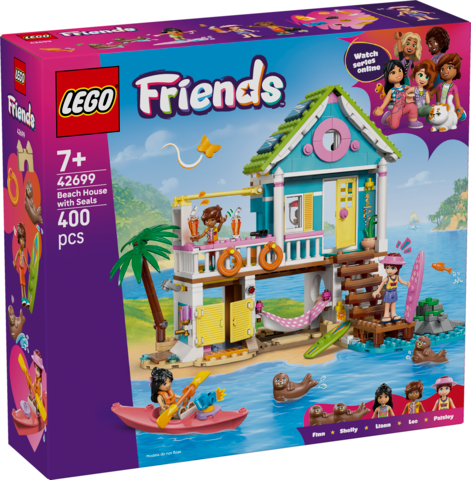 LEGO Friends Beach House with Seals 42699