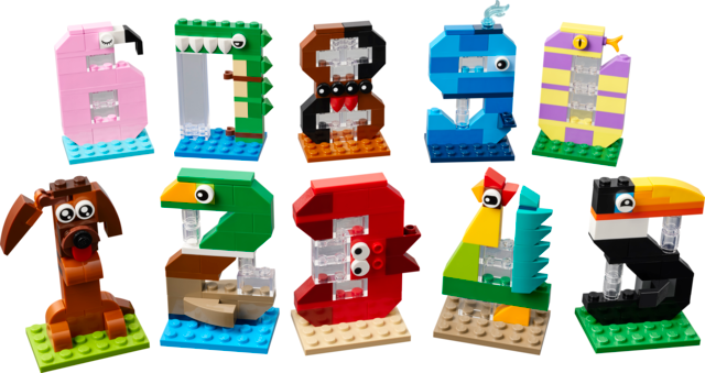 LEGO Iconic Birthday Numbers 40807 - Image 3