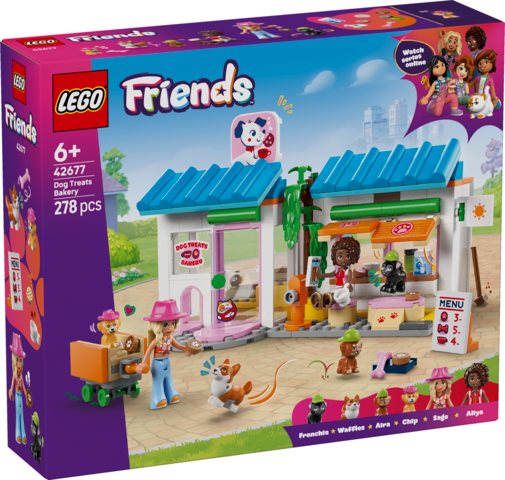 LEGO Friends Dog Treats Bakery 42677