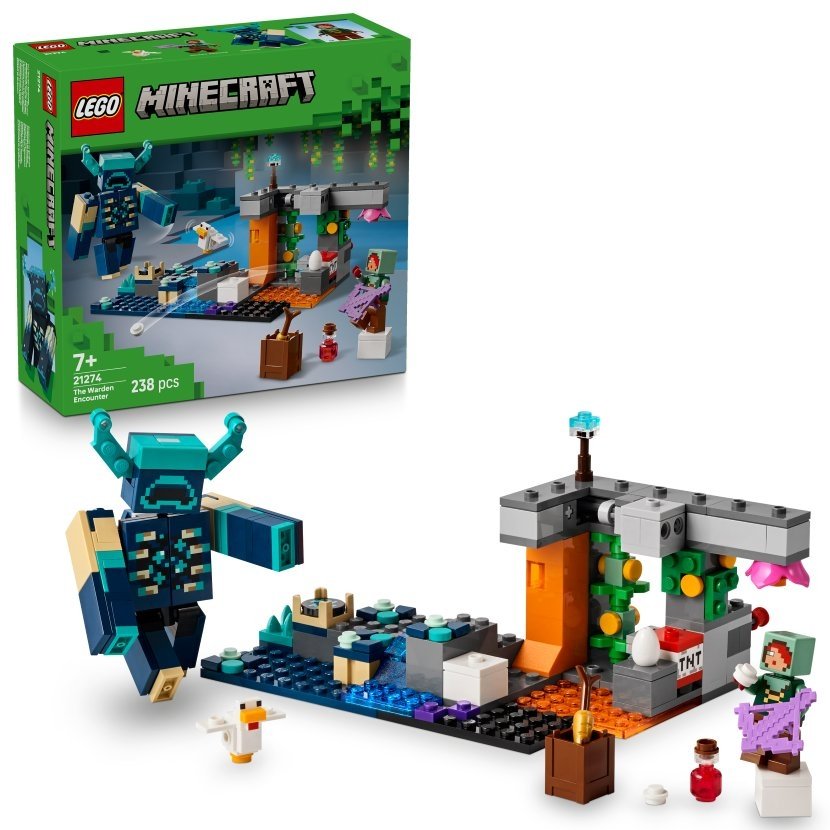 LEGO Minecraft The Warden Encounter 21274