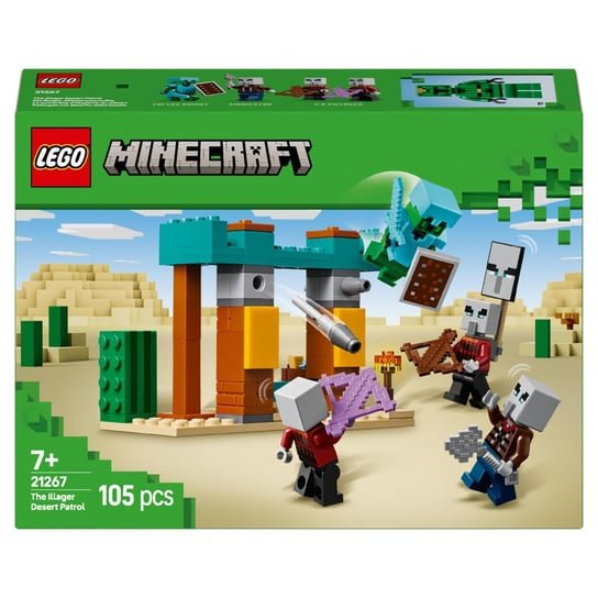 LEGO Minecraft The Illager Desert Patrol 21267