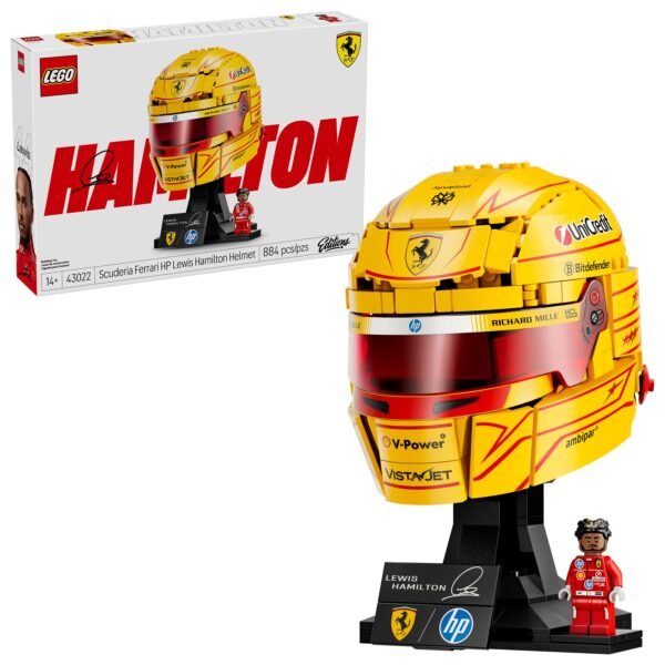 LEGO Editions Scuderia Ferrari HP Lewis Hamilton Helmet 43022