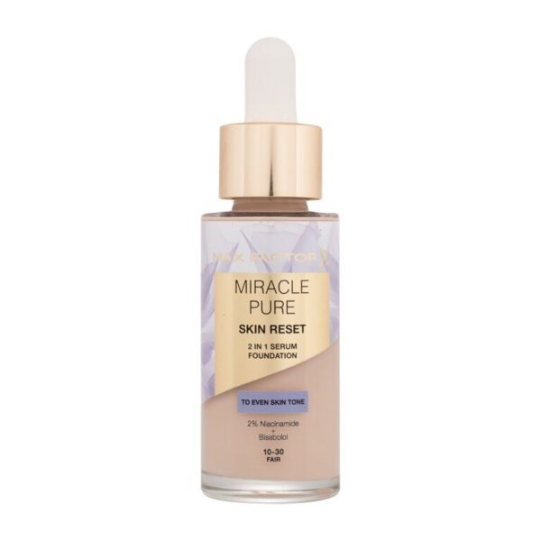 Max Factor Miracle Pure Skin Reset 2in1 Serum Foundation Makeup (W) 30 ml