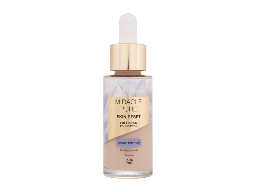 Max Factor Miracle Pure Skin Reset 2in1 Serum Foundation Makeup (W) 30 ml