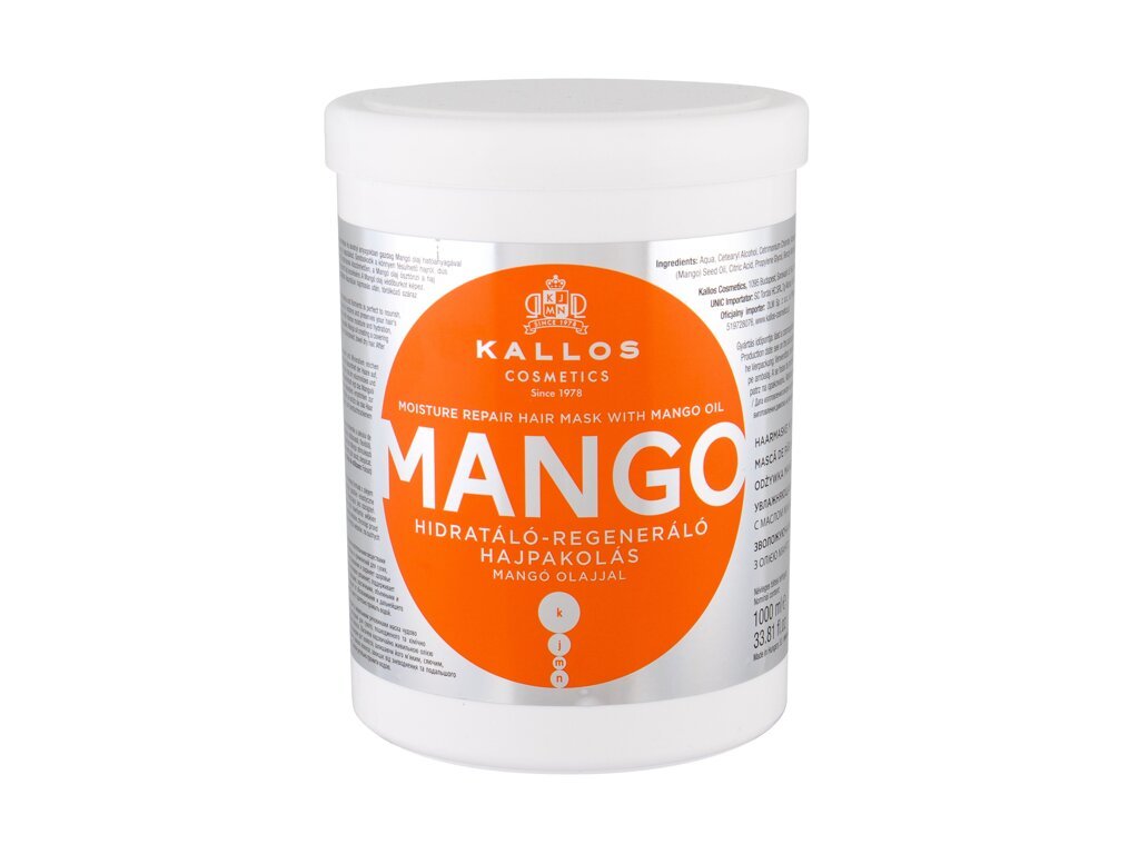 Kallos Cosmetics Mango Hair Mask