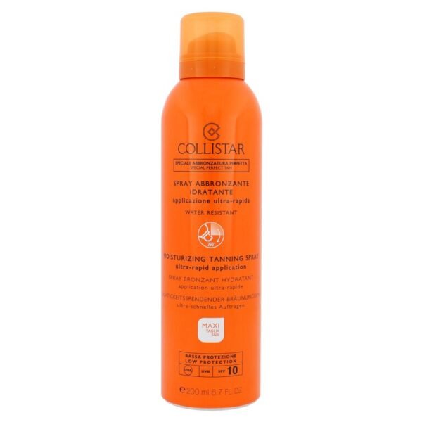 Collistar Special Perfect Tan Moisturizing Tanning Spray Sun Body Lotion