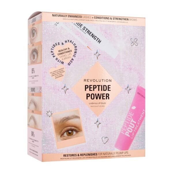 Makeup Revolution London Peptide Power Lash & Lip Duo Eyelashes Care 3 ml