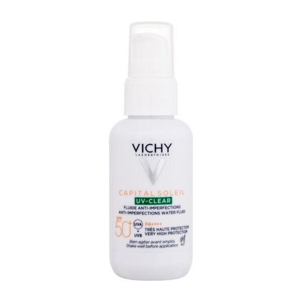 Vichy Capital Soleil UV-Clear Anti-Imperfections Water Fluid Face Sun Care