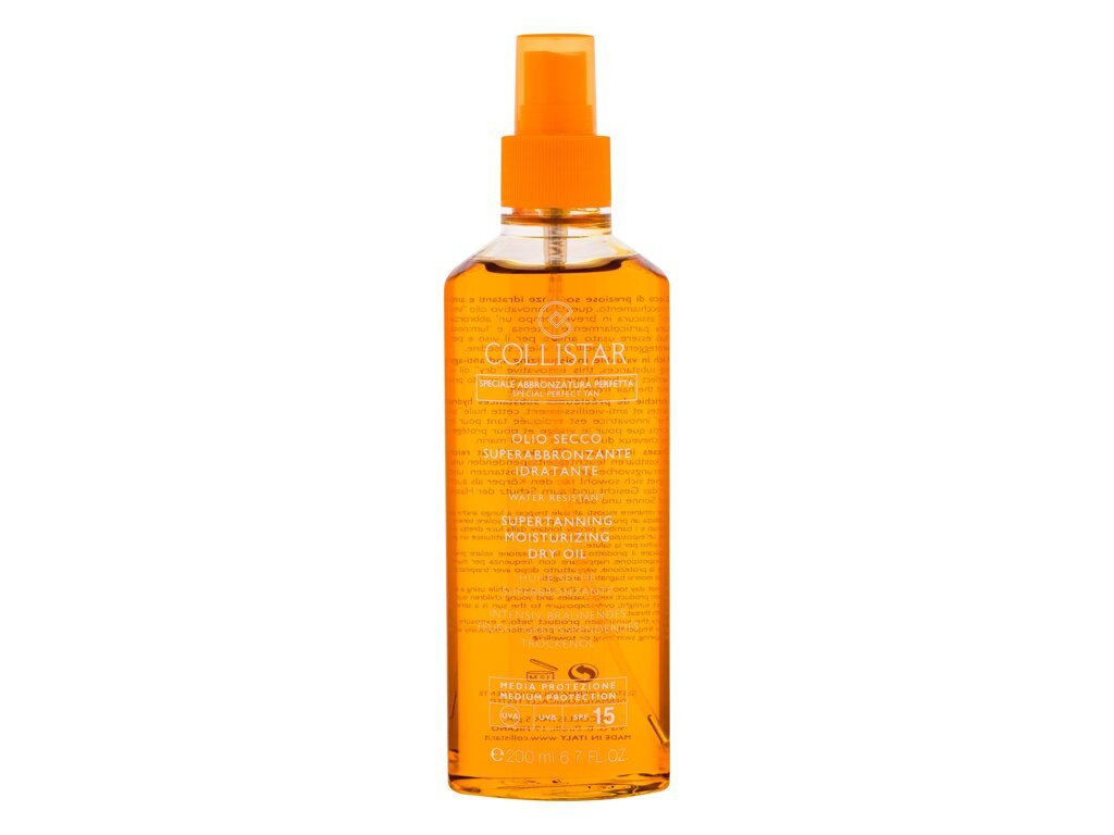 Collistar Special Perfect Tan Supertanning Moisturizing Dry Oil Sun Body Lotion
