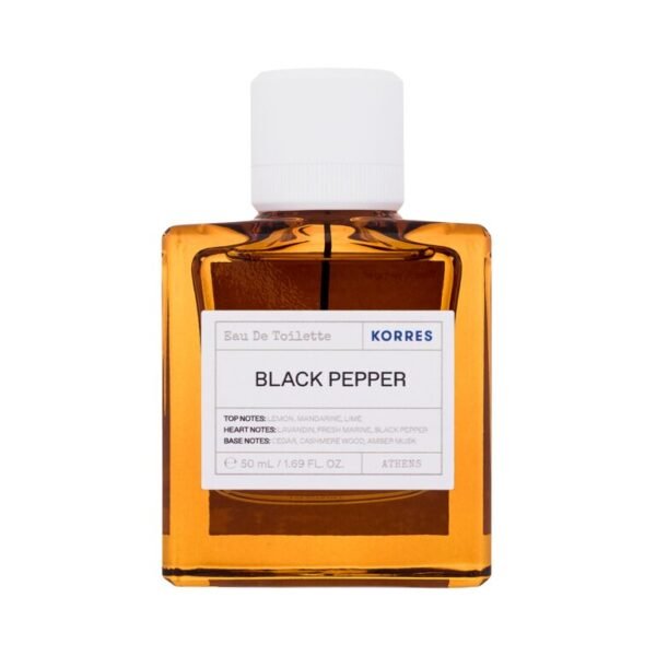 Korres Black Pepper Eau de Toilette 50 ml