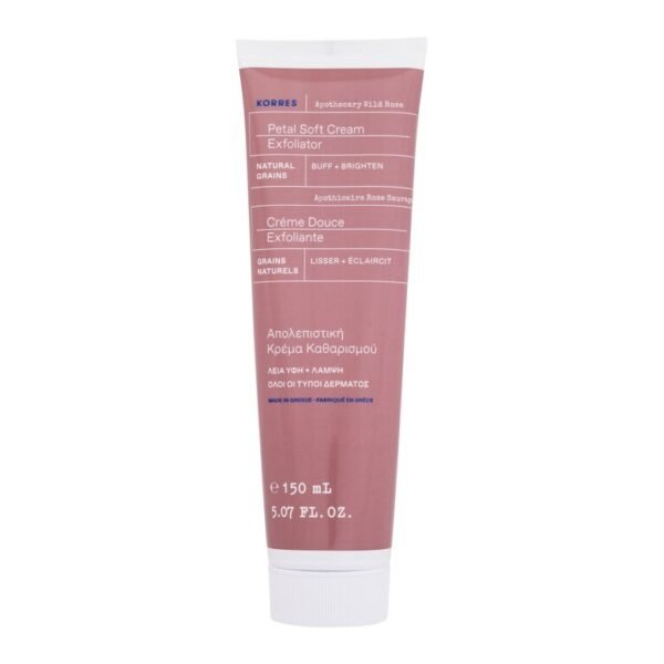 Korres Apothecary Wild Rose Petal Soft Cream Exfoliator Peeling 150 ml