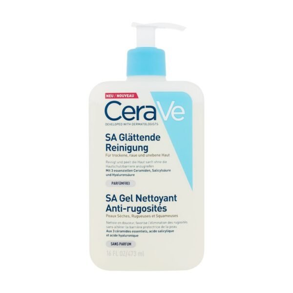 CeraVe Facial Cleansers SA Smoothing Cleansing Gel (W) 473 ml