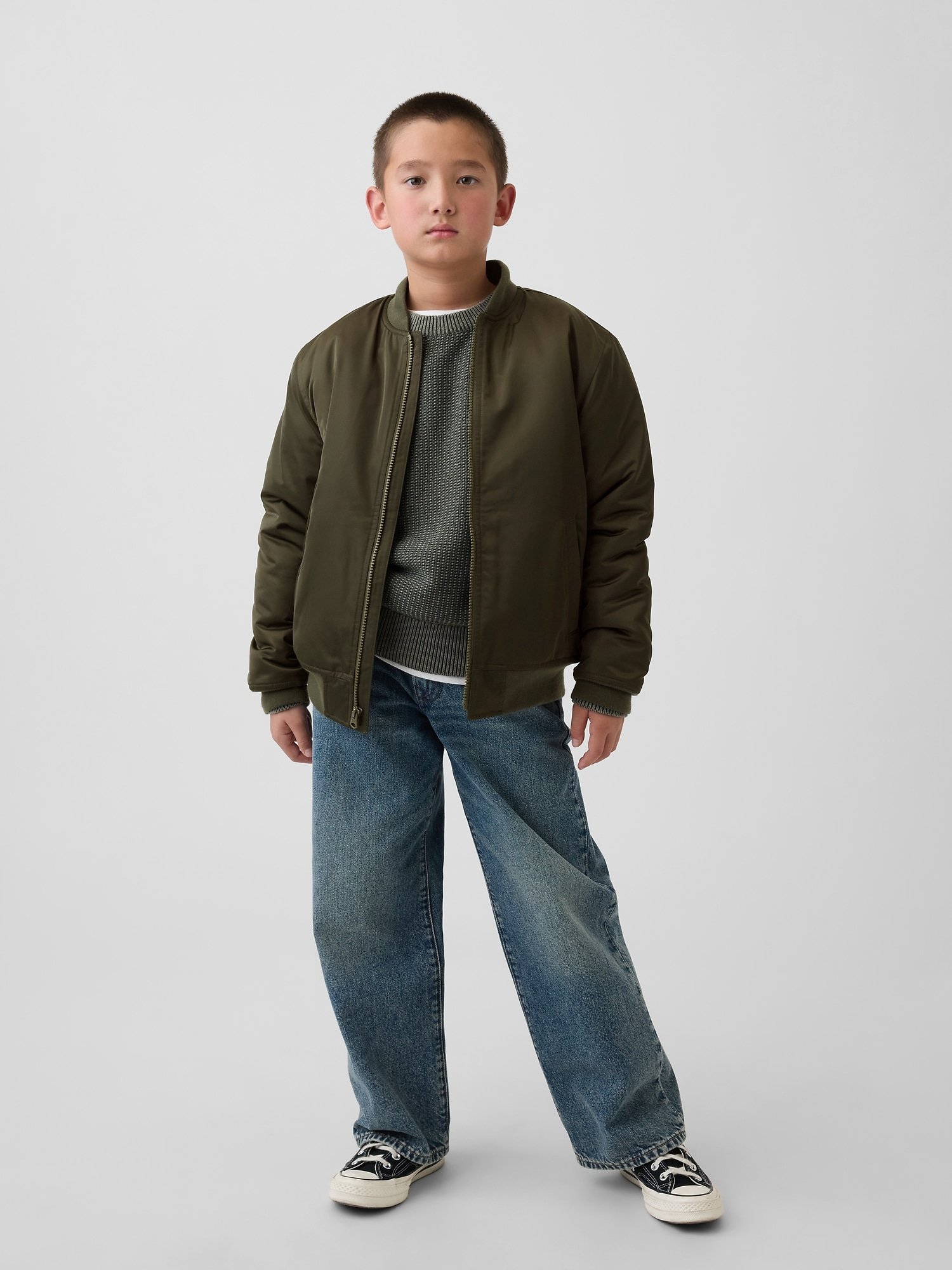 GAP Boys' Jacket – Green - Image 3
