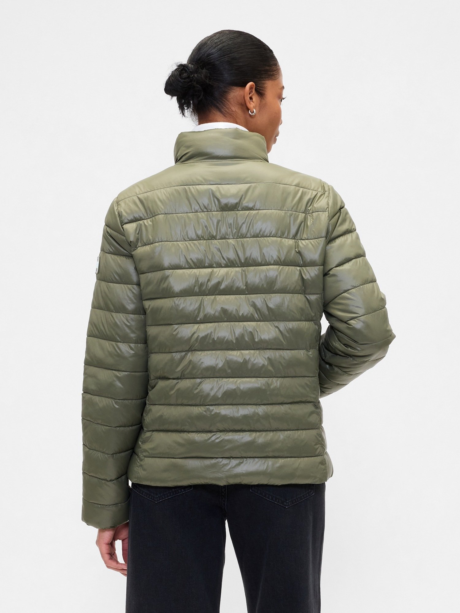 GAP Quilted ColdControl Women's Jacket – Green - Image 3
