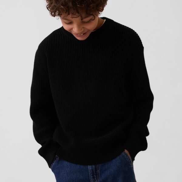 GAP Knit Boys' Sweater – Black