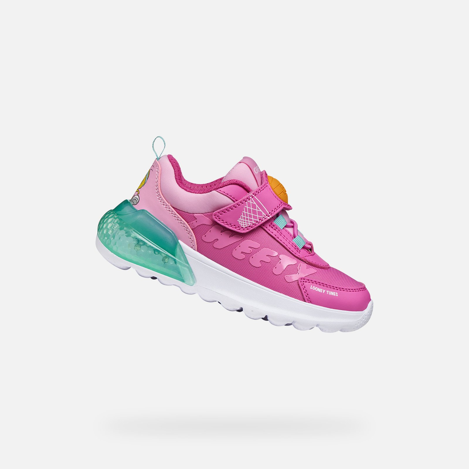 Geox Activart Illuminus Girls' Trainers – Pink