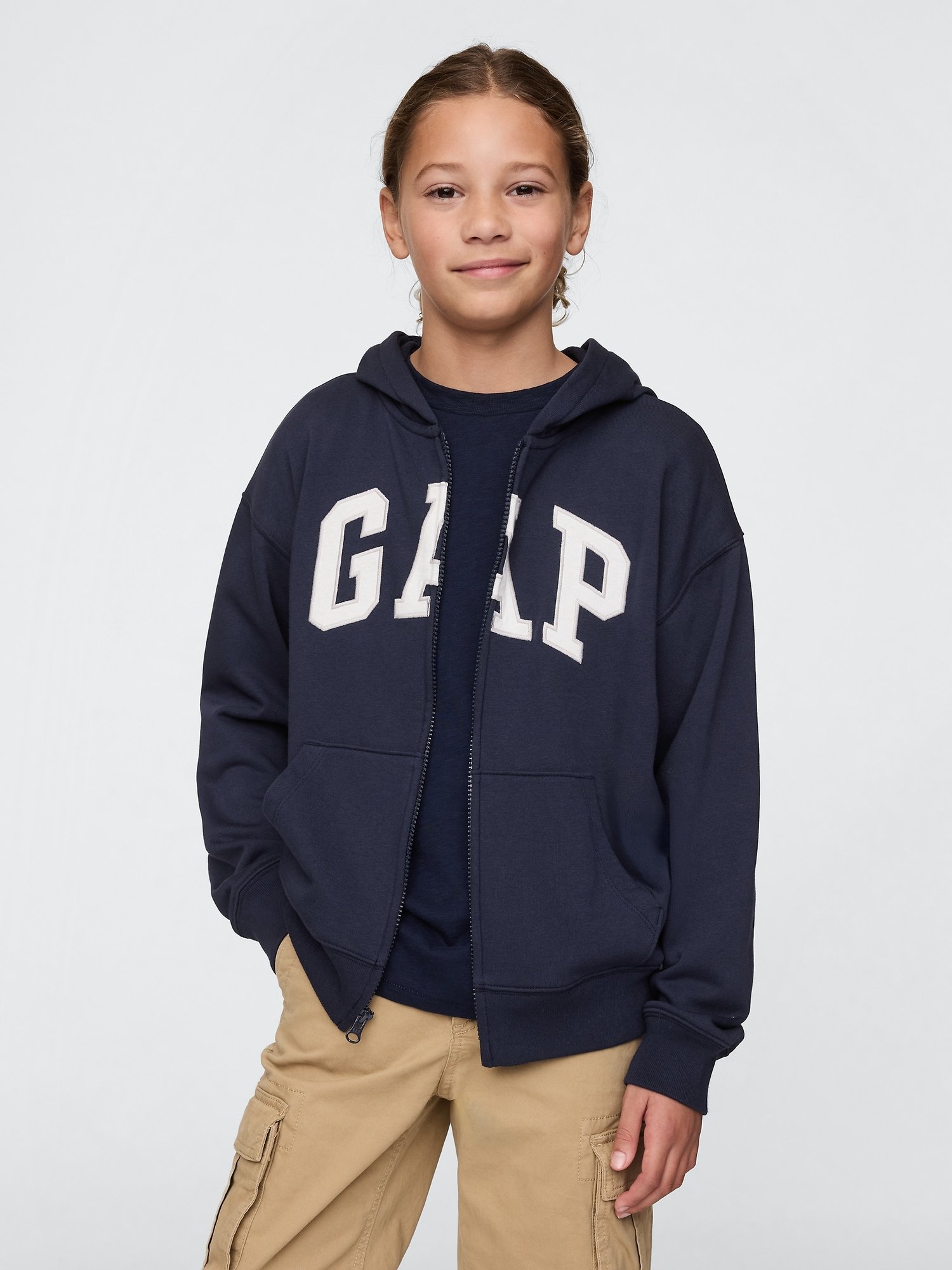 GAP Logo Boys' Sweatshirt – Navy