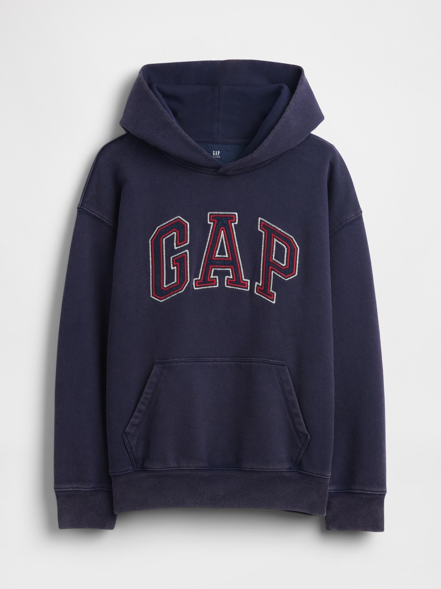 GAP Logo VintageSoft Boys' Sweatshirt – Navy - Image 2