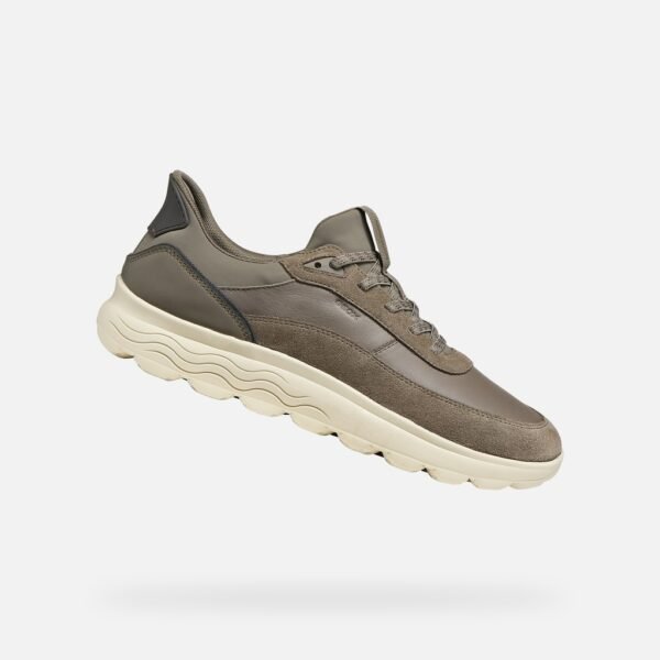 Geox Spherica Plus Men's Trainers – Light Grey