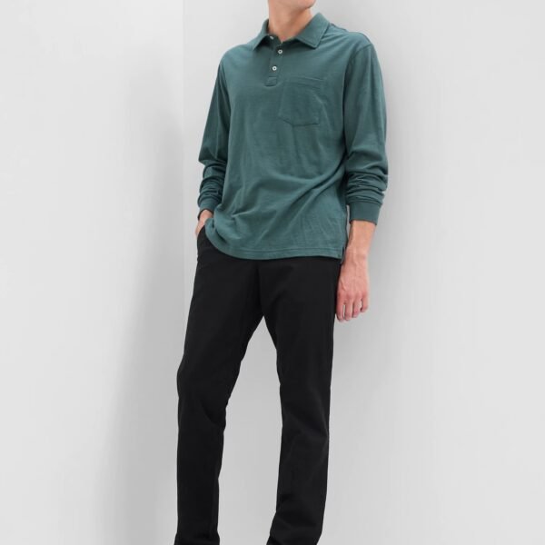GAP Khaki Slim Men's Trousers – Black