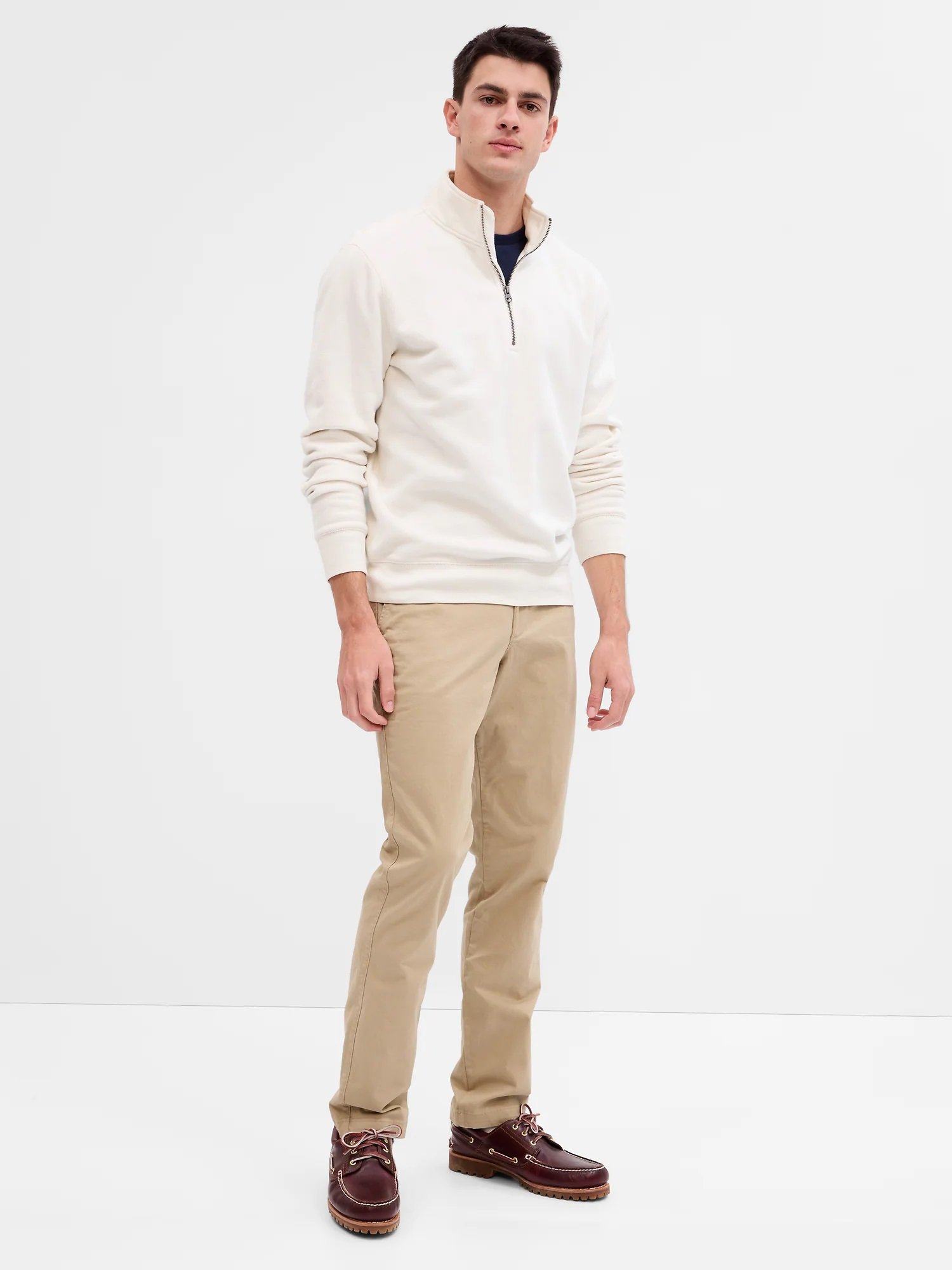GAP Khaki Slim Men's Trousers – Beige