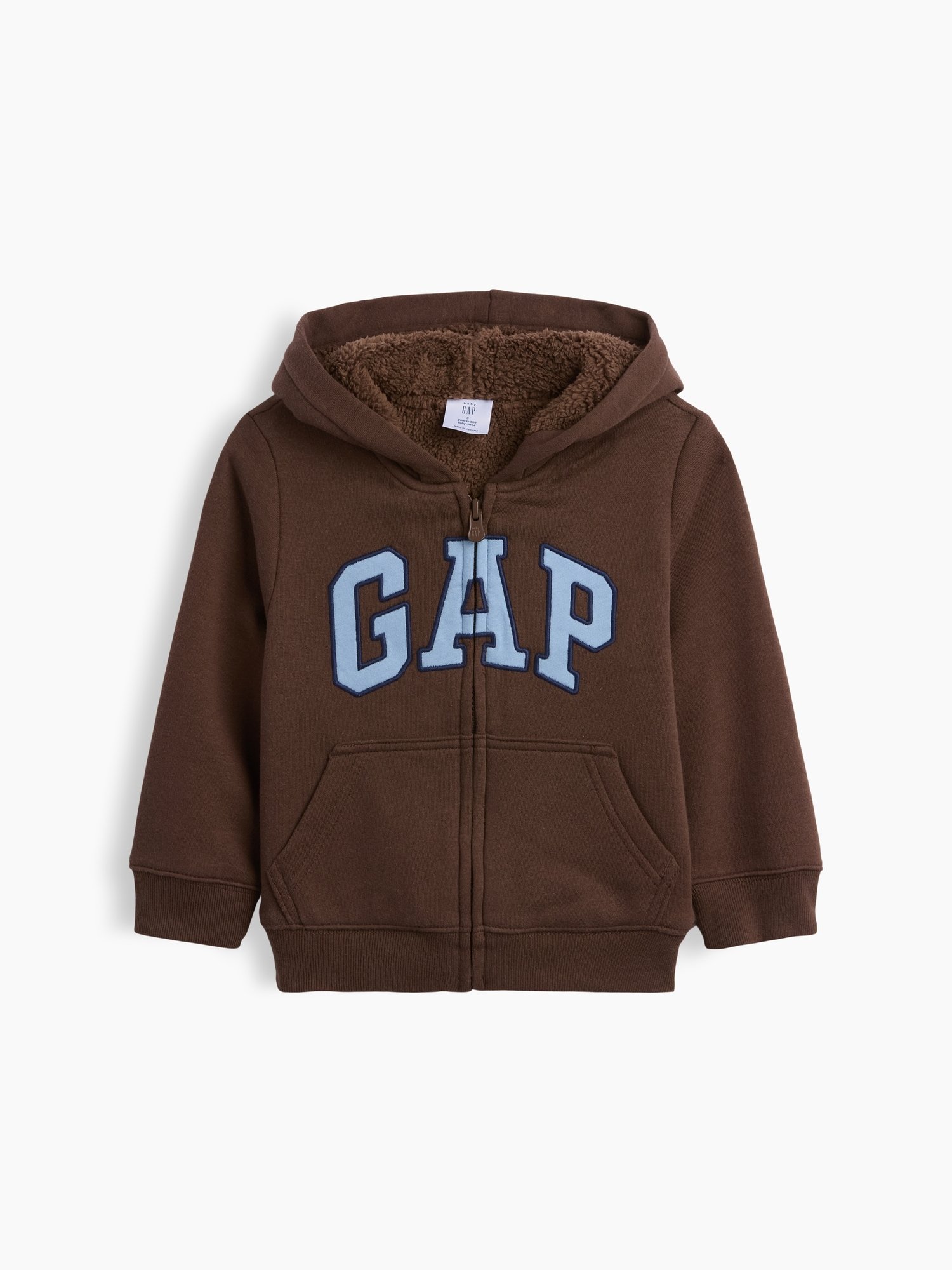 GAP Logo Boys' Sweatshirt – Brown