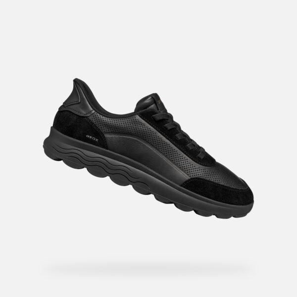 Geox Spherica Plus Fast in Men's Trainers – Black