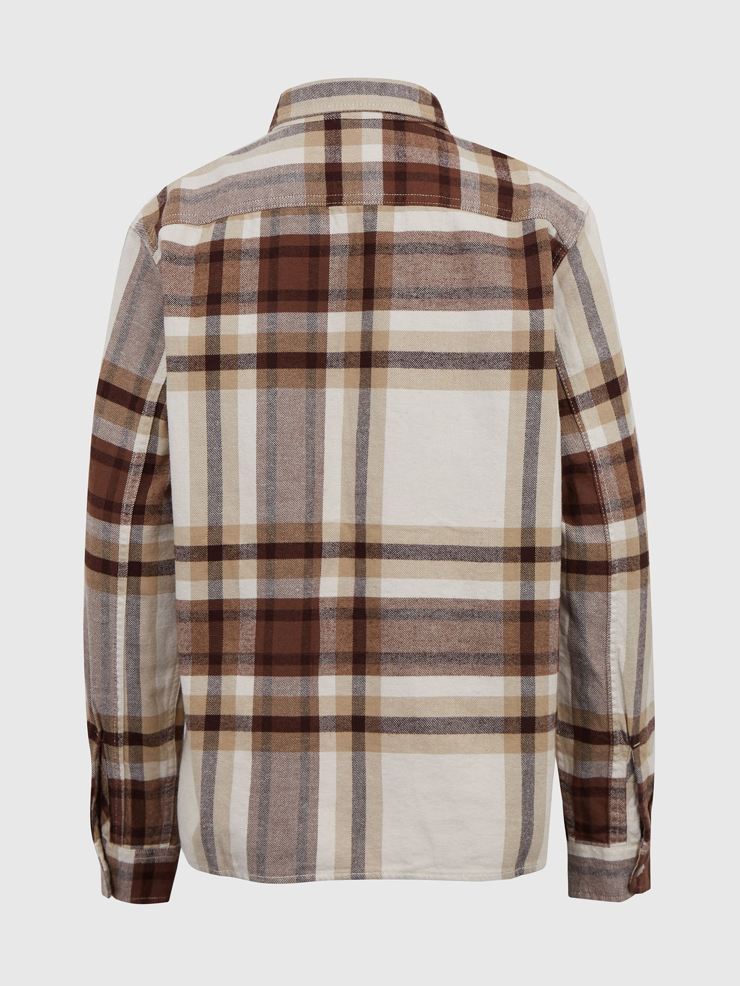 GAP Flannel Boys' Shirt – Brown - Image 2