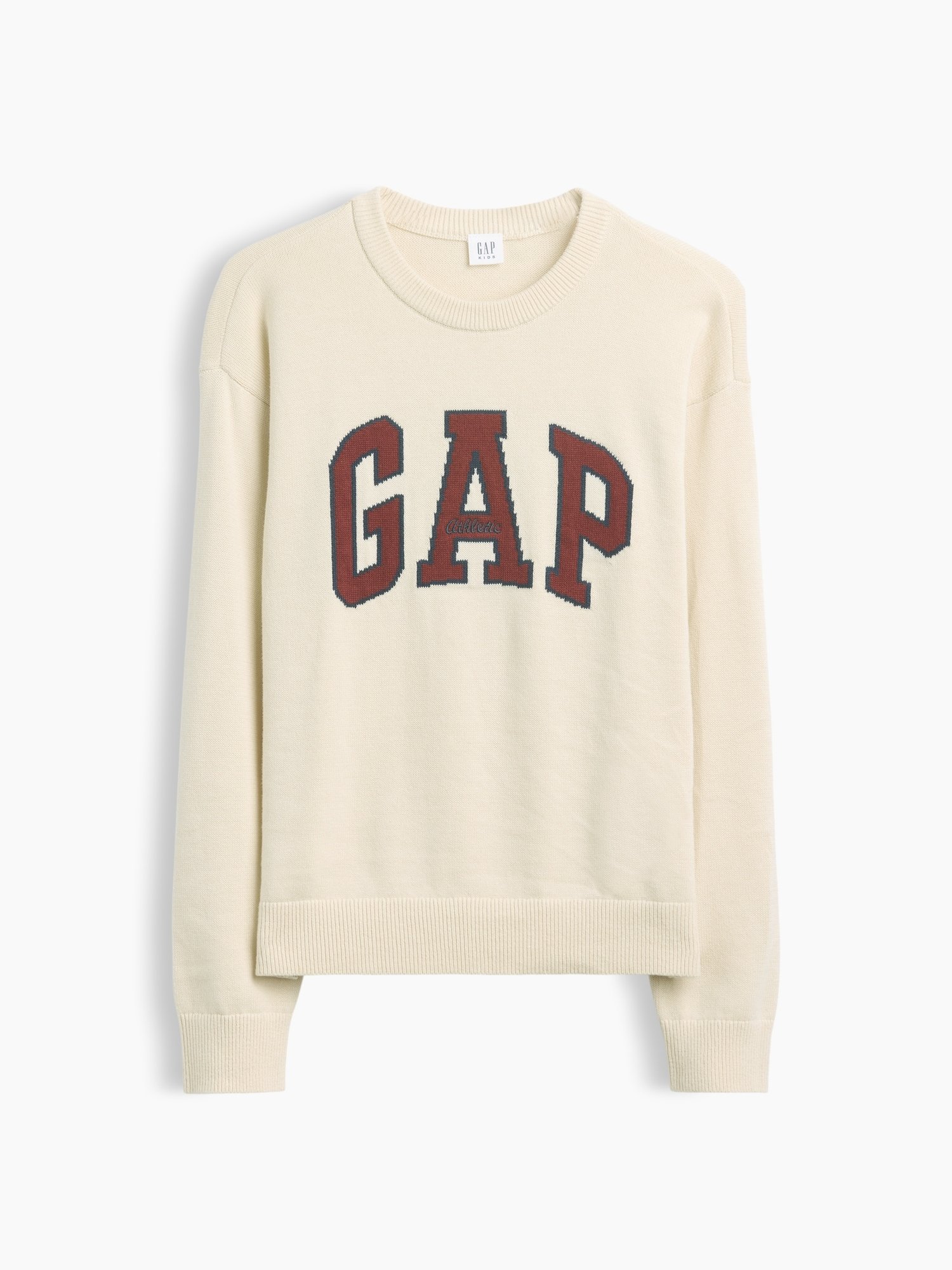 GAP Logo Boys' Sweater – Beige - Image 4