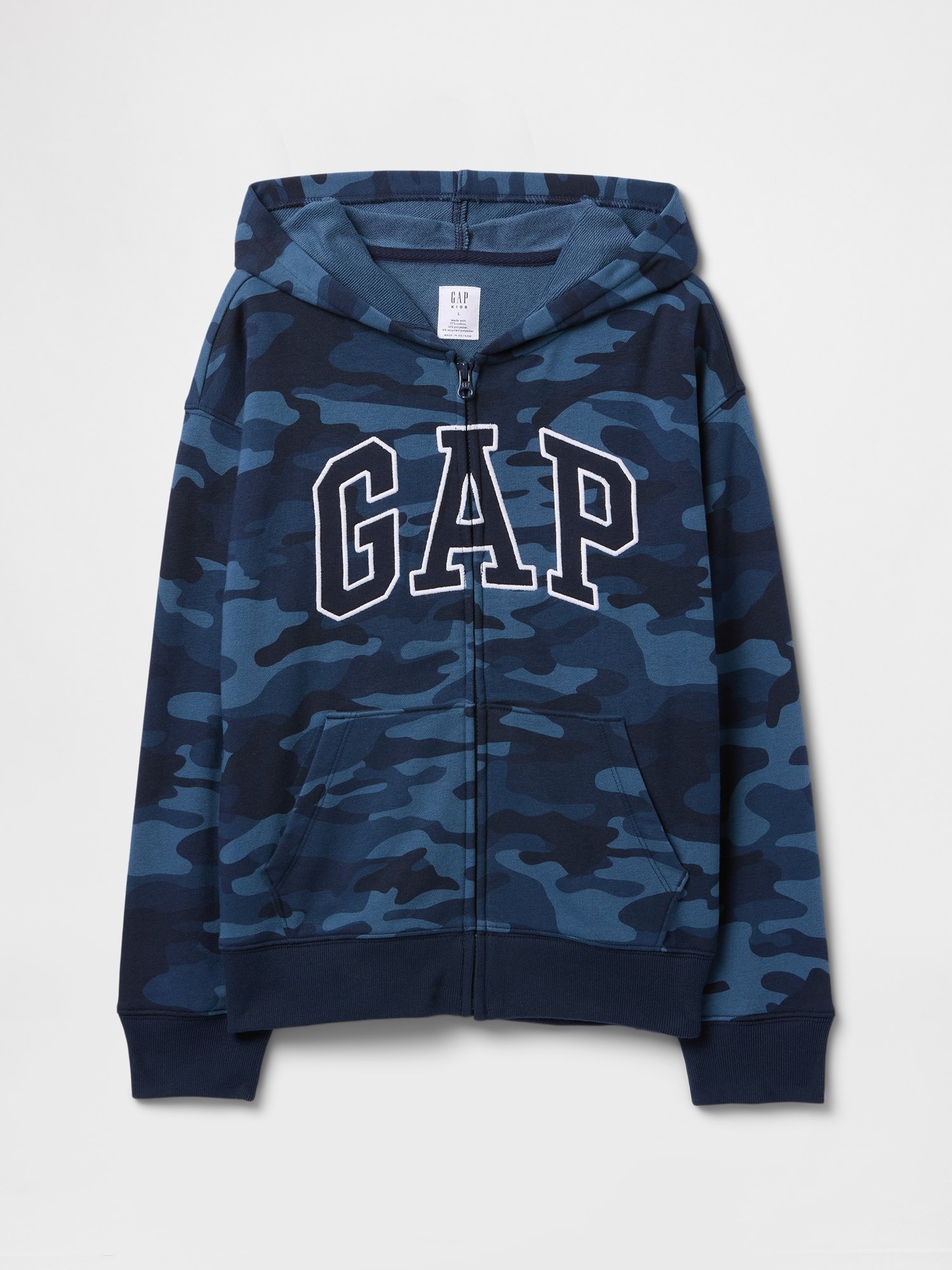 GAP Logo Boys' Sweatshirt – Navy - Image 2