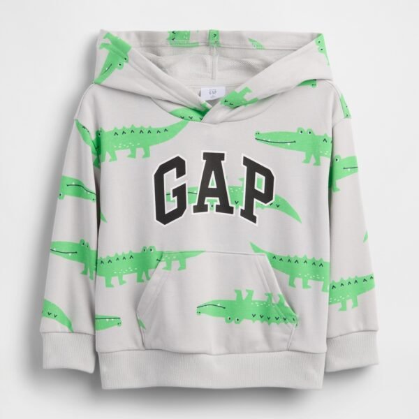 GAP Logo Baby Boys' Sweatshirt – Grey