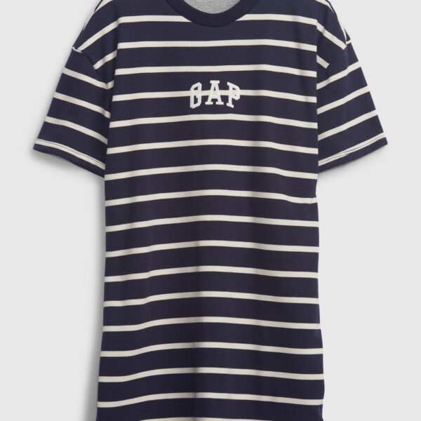 GAP Striped Girls' Dress – Navy