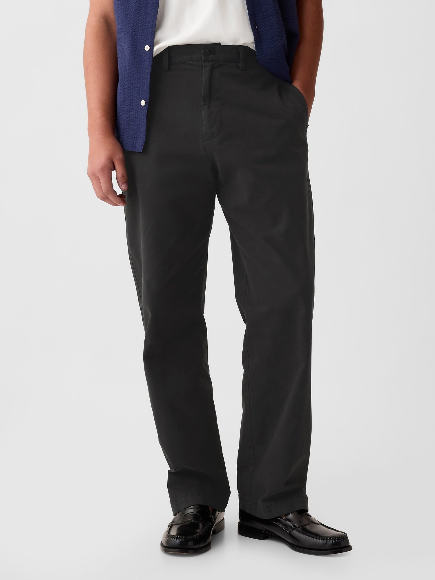 GAP Khaki 90s Loose Men's Trousers – Black - Image 2
