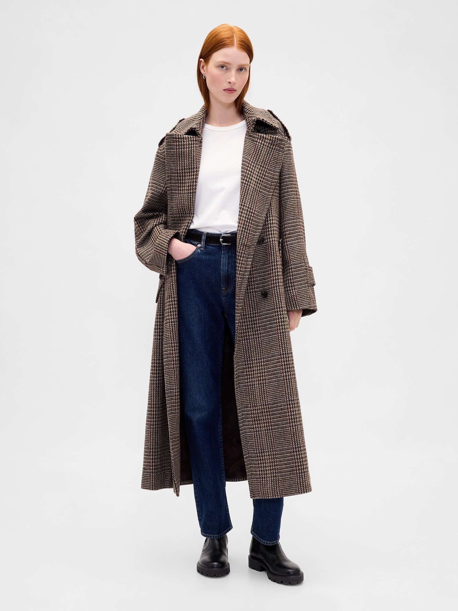 GAP Wool Women's Jacket – Brown