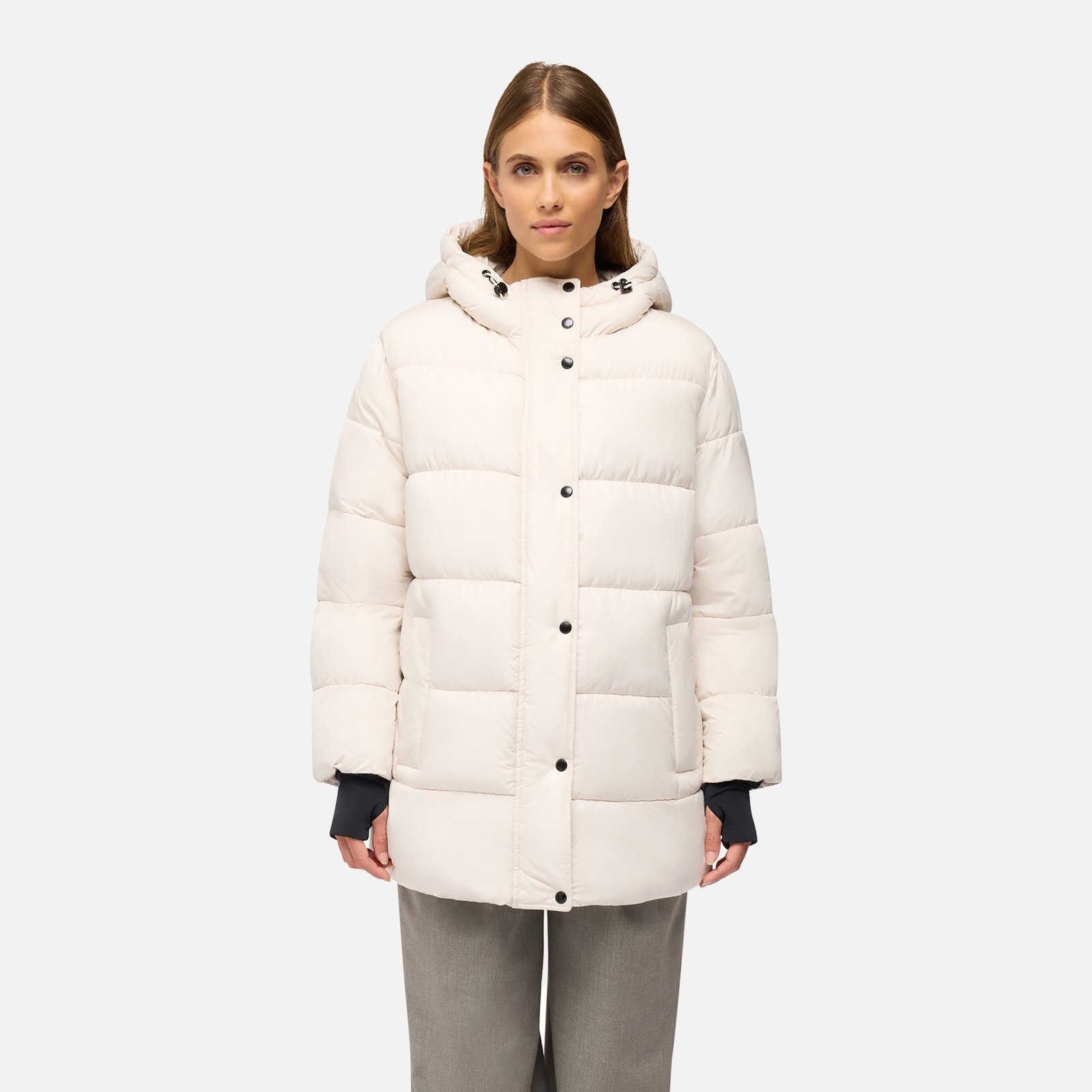 Geox Spherica Women's Down Jacket – Cream