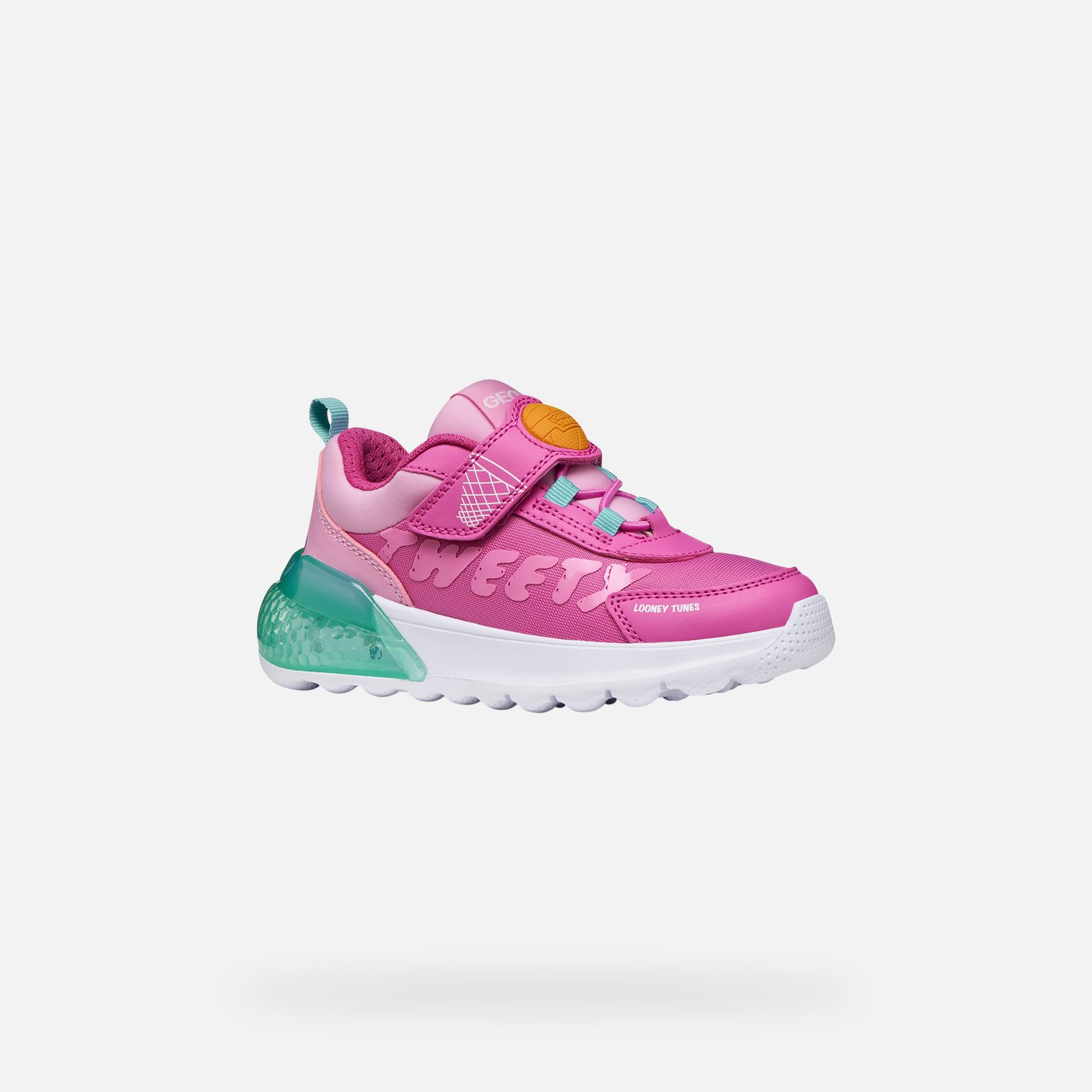 Geox Activart Illuminus Girls' Trainers – Pink - Image 3