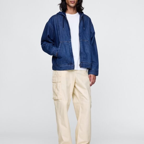 GAP Cargo Utility Herringbone Men's Trousers – Brown