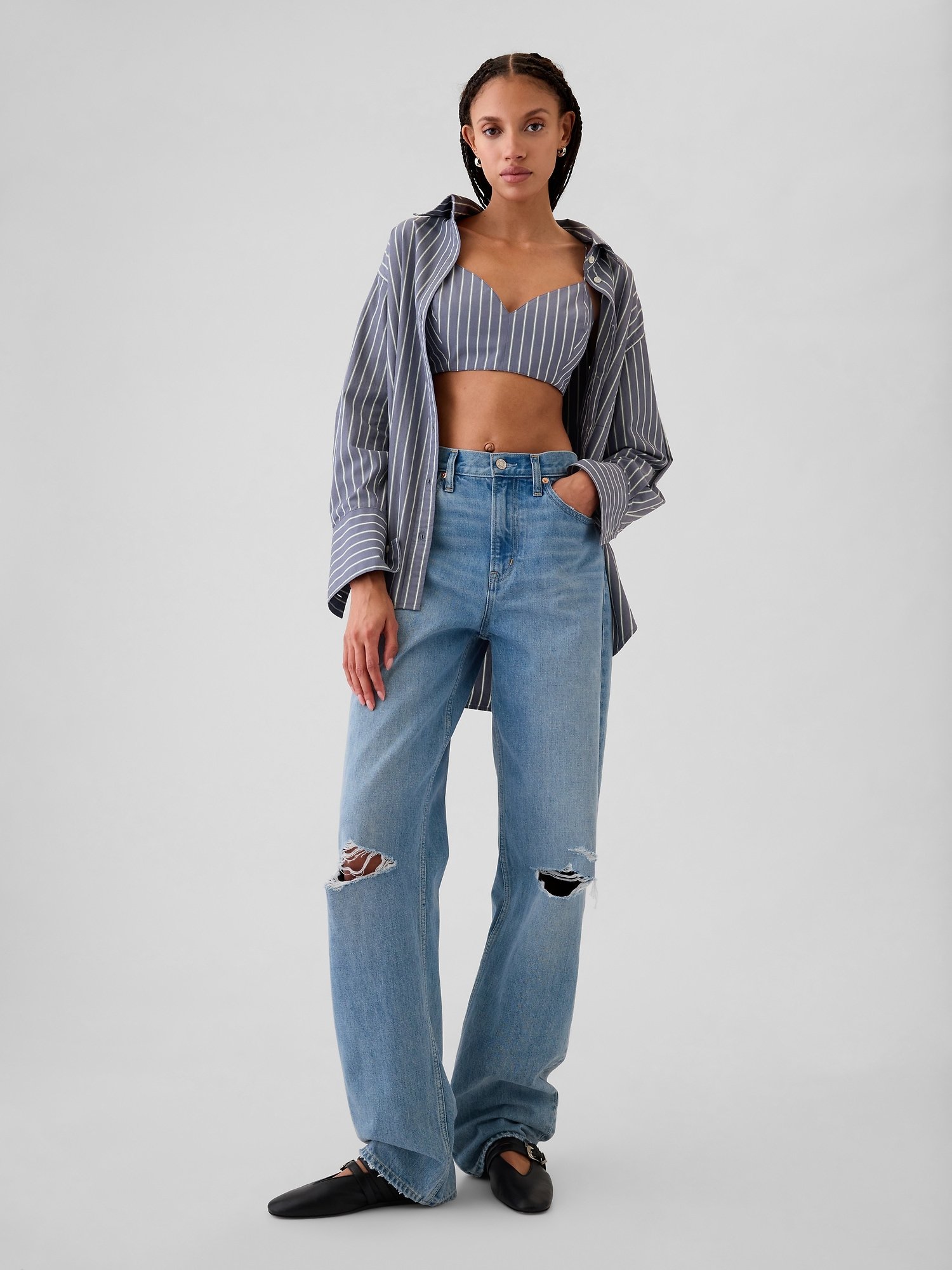GAP Women's Top – Blue - Image 3