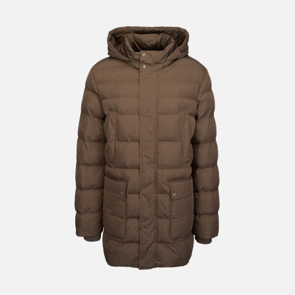 Geox Leitan Men's Down Jacket – Brown