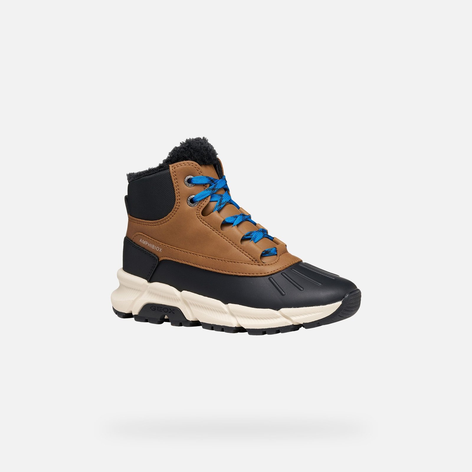 Geox Flexyper Plus Boys' Ankle Boots – Brown - Image 3