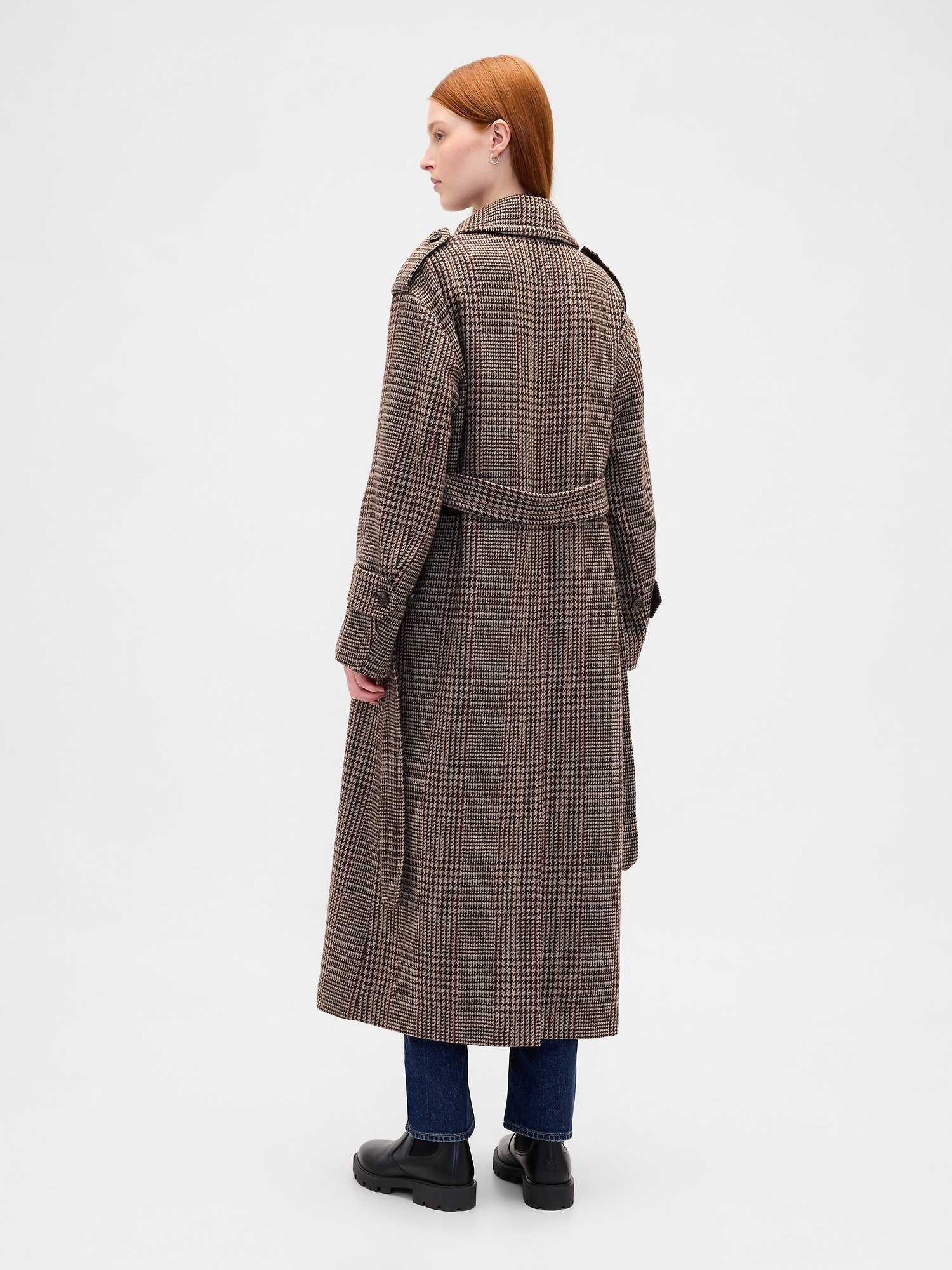 GAP Wool Women's Jacket – Brown - Image 3