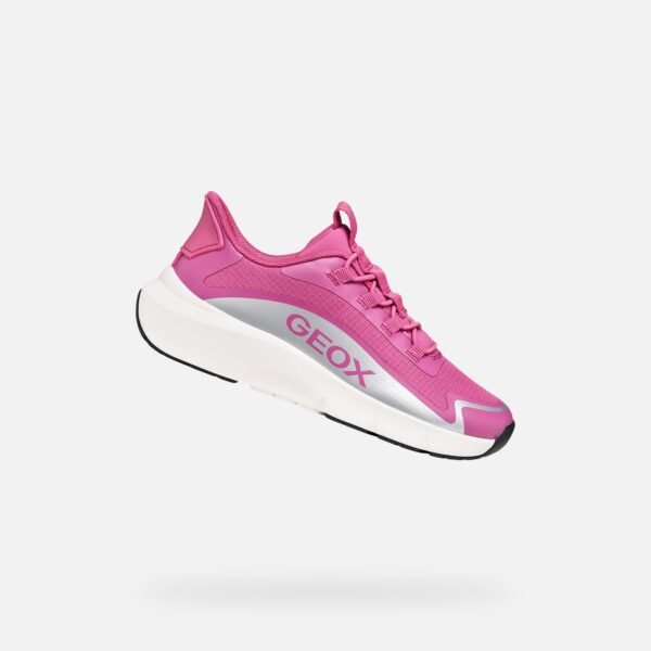 Geox Pro-ran Fast in Girls' Trainers – Pink
