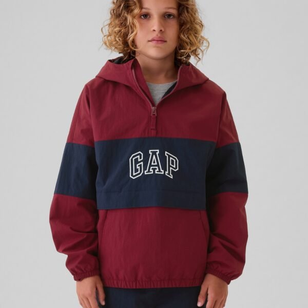 GAP Logo Boys' Jacket – Red