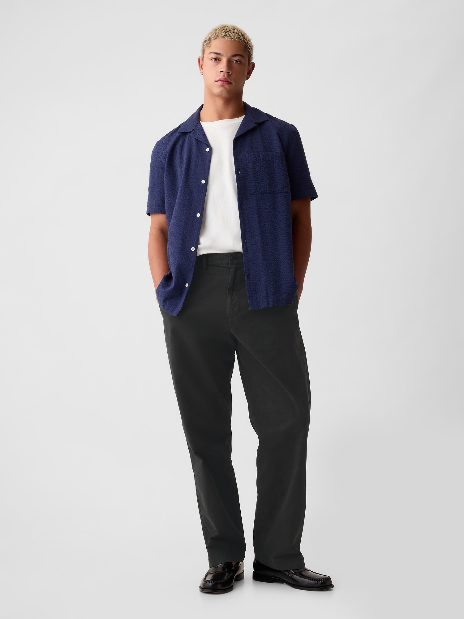 GAP Khaki 90s Loose Men's Trousers – Black