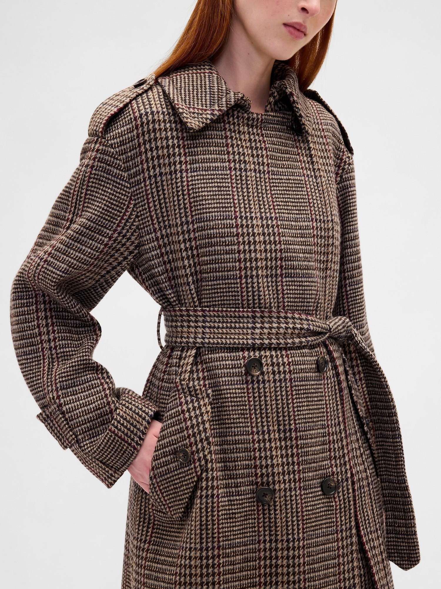 GAP Wool Women's Jacket – Brown - Image 4