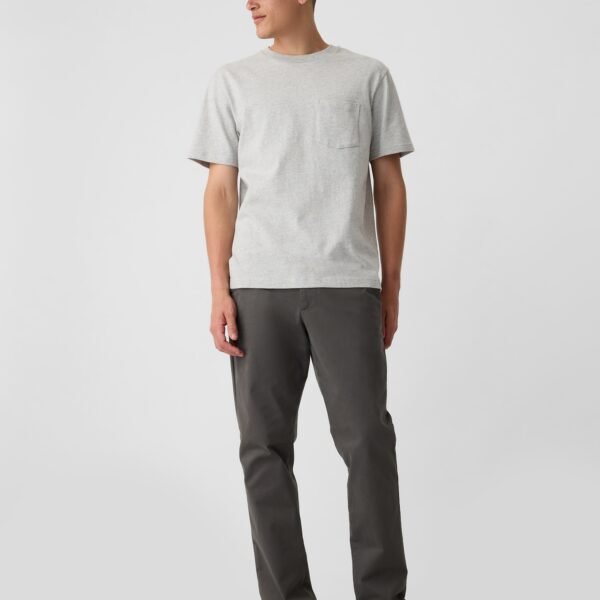 GAP Khaki Straight Men's Trousers – Black