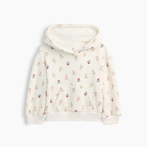 GAP Brannan Bear VintageSoft Baby Girls' Sweatshirt – Beige