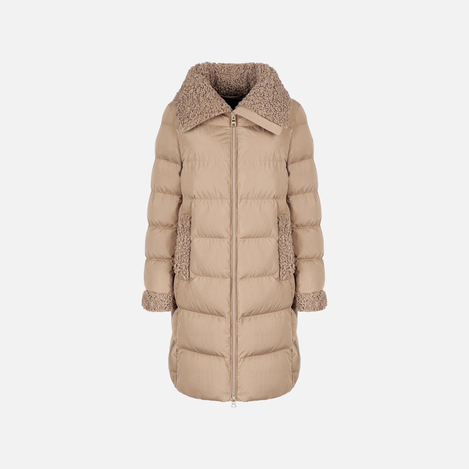 Geox Vilde Women's Down Jacket – Beige - Image 2